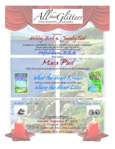 MaraPurl-Holiday 2012 Charm & Book Tea Invite